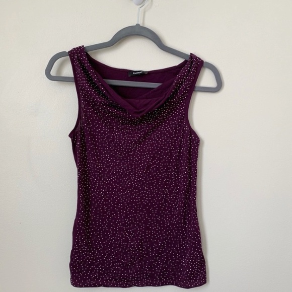 Express Tops - EXPRESS Crystal Dressy Tank Top.